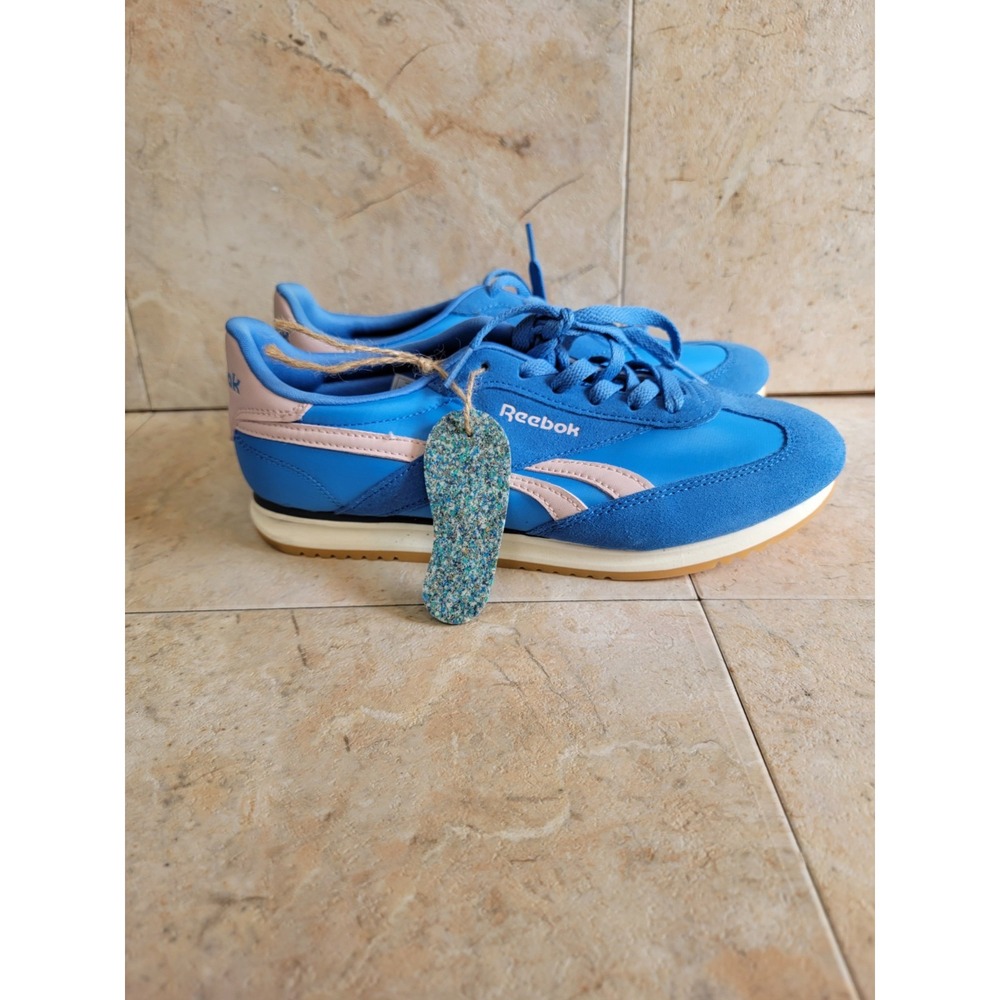 Reebok Women's Fiori Comfy Casual Shoes Blue Frosted Berry AR30309W Size 8.5